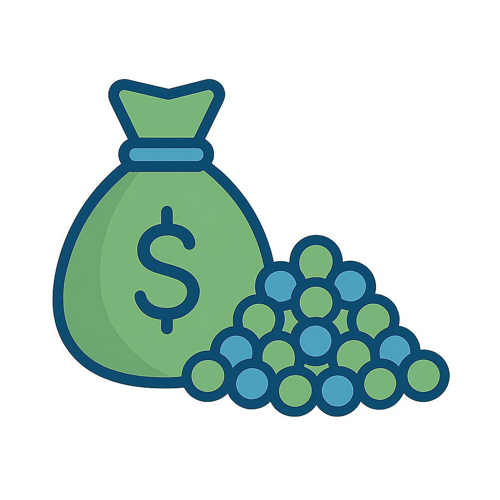 Sale of end products